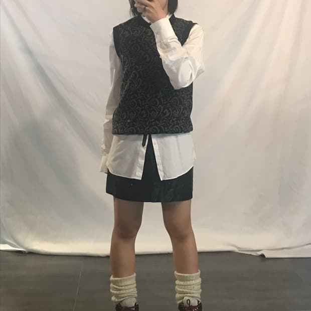Number Nine knit vest