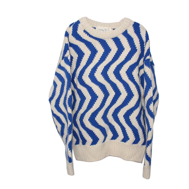 STU 헤비 울 니트 스웨터