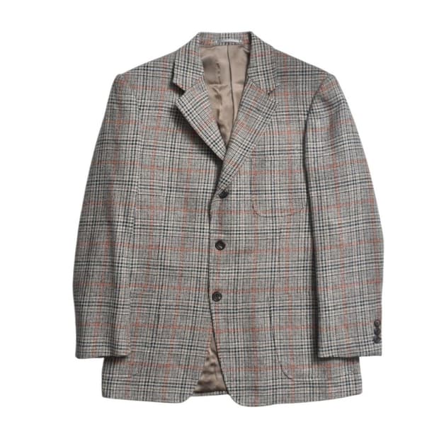 JPN 울 체크 블레이저 자켓 36