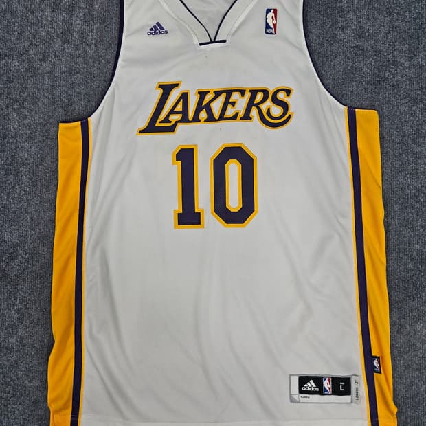 아디다스 NBA LA 레이커스 스티브 내쉬 농구 져지 급처