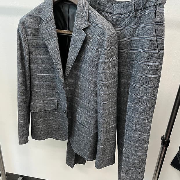 105,33) 에피그램 체크 셋업슈트 