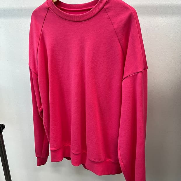 105) 준지 아카이브 자수 오버 맨투맨 