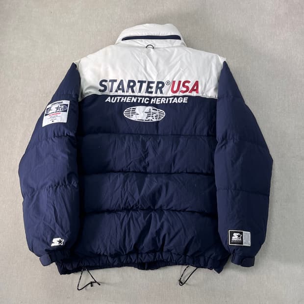 100 스타터 푸퍼 투톤 패딩