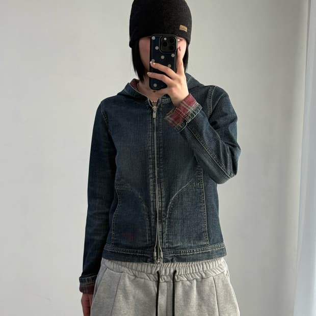 90‘s 리 진스 데님 후드자켓