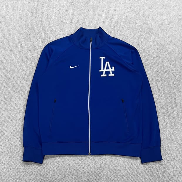 나이키 MLB LA다저스 트랙탑 져지 블루