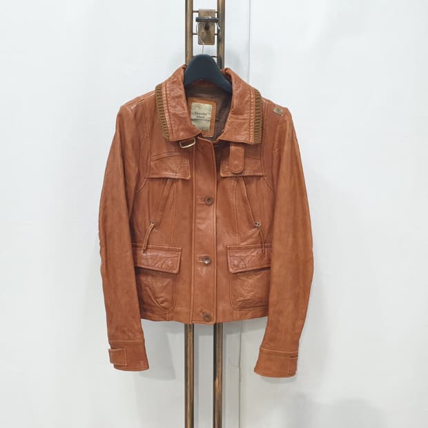 써스데이아일랜드 양가죽 자켓 M