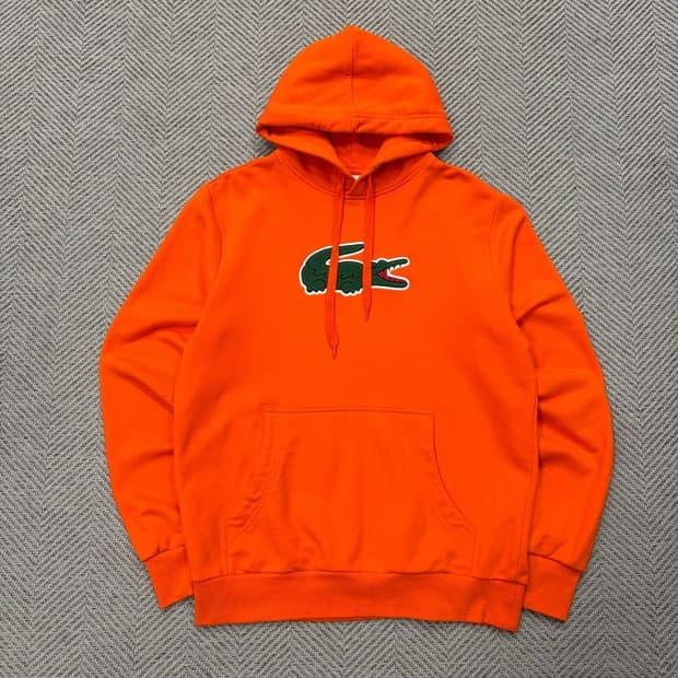 라코스테 빅로고 후드티 v2407