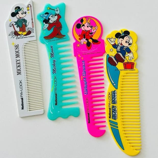 빈티지 미키 빗 