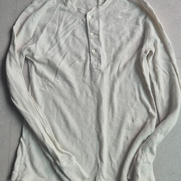 Rrl 와플 써멀 헨리넥