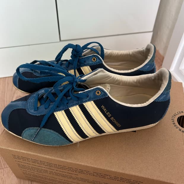 아디다스 웨일스보너 재팬 슈즈 레전드 잉크