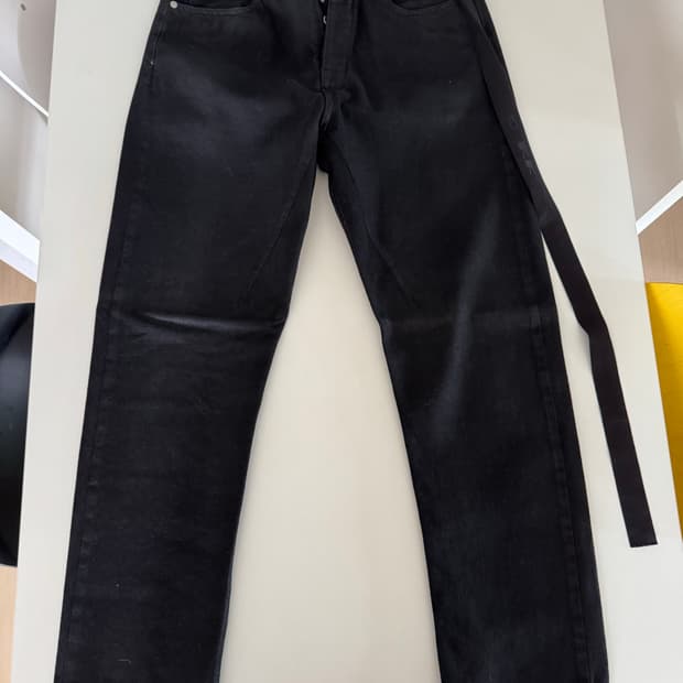 [31] 릭오웬스 다크쉐도우 데님 블랙