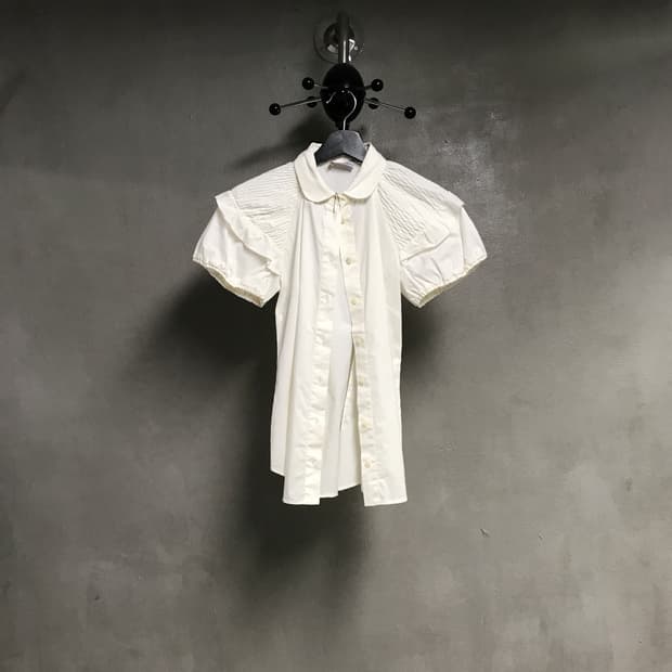 발렌티노 화이트 반팔 셔츠 88(W)