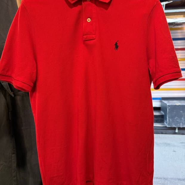 폴로 랄프로렌 블랙포니 레드 pk 티셔츠 