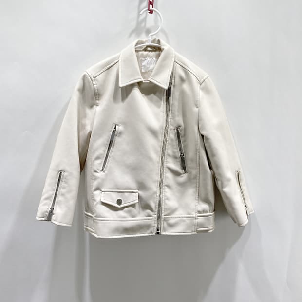 자라 키즈 레더자켓 가죽자켓 7사이즈