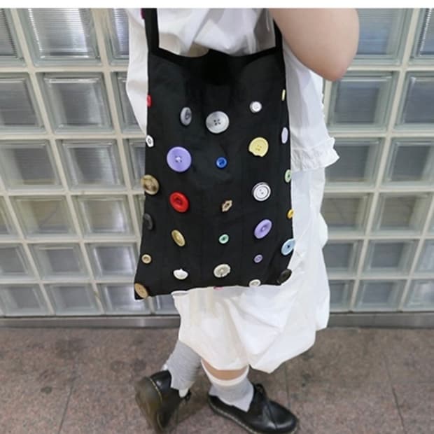 콜하그 버튼백 단추가방 s