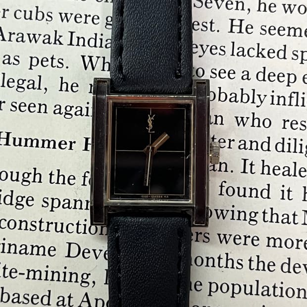 YSL × Citizen Vintage Quartz 