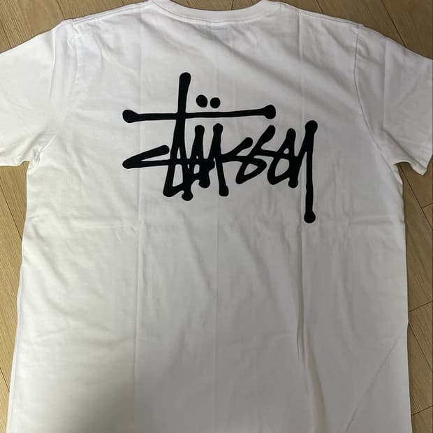스투시 베이직 반팔 s