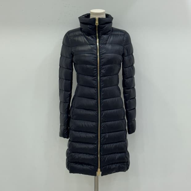 에르노 여성 구스 롱패딩