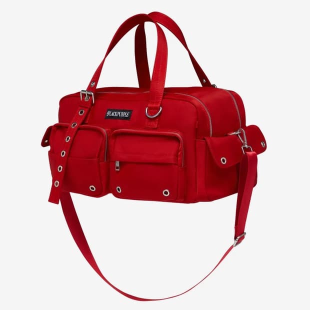 블랙퍼플 오버로드카고백 레드