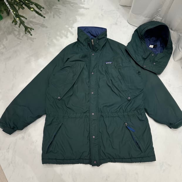 90s 파타고니아 가이드파카 L 사이즈(헌터그린)