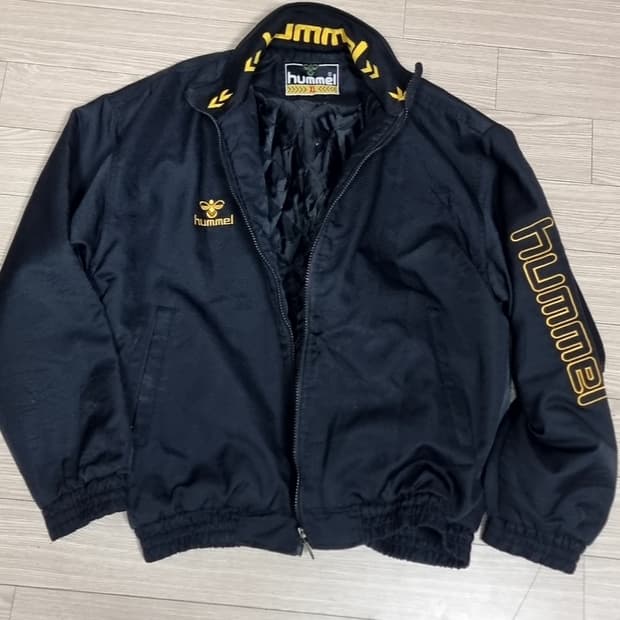 험멜 블랙 트랙 자켓 XL
