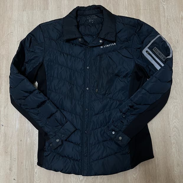 밀레 남성 스탠다드 카라 경량패딩 L/100 