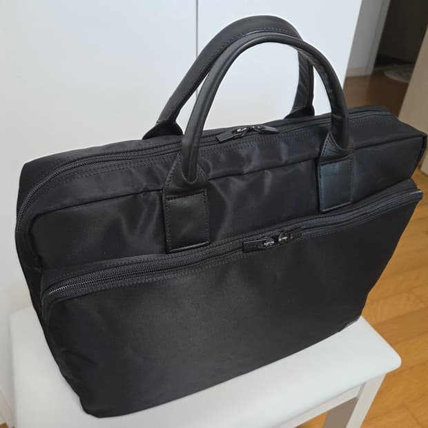 포터 타임 2way 브리프케이스 블랙 L 655-08298