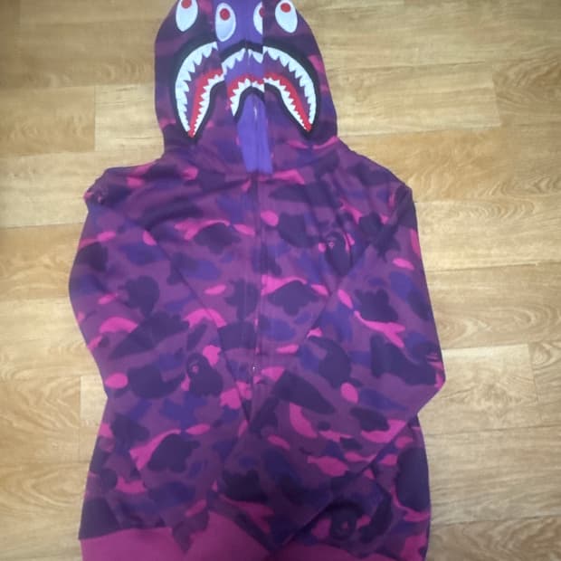 베이프 더블샤크 보라색