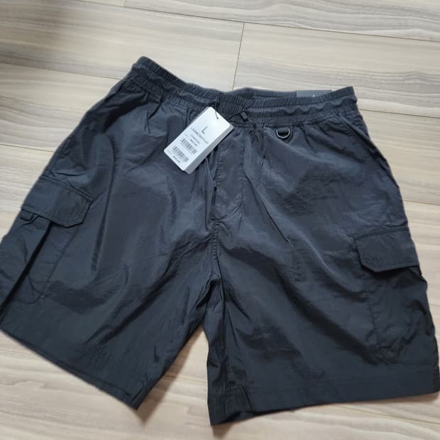 스위브카고반바지밴딩팬츠L사이즈차콜