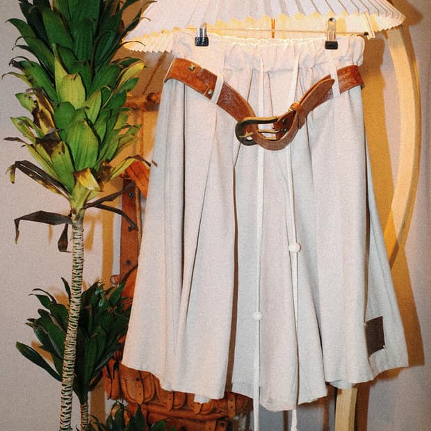 OS) eseelmi Kendo half pants beige