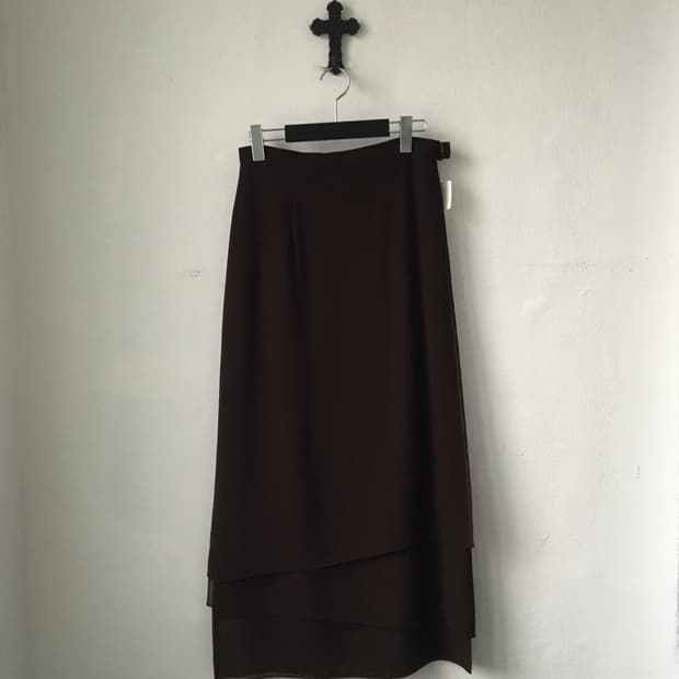 Layered point skirt