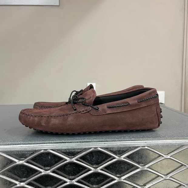 토즈 고미노 리본 스웨이드 UK6.5