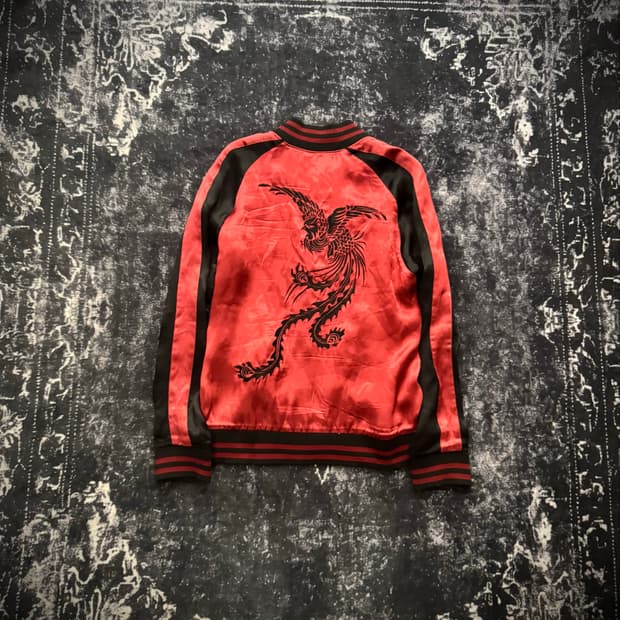 No id Reversible Phoenix Design Jacket  
