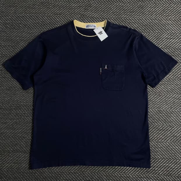 먼싱웨어 클래식 포켓 반팔 티셔츠o 3704