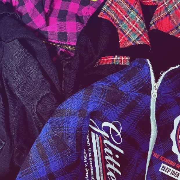 펑크 일괄 판매 바디라인 재킷 후드집업 상의