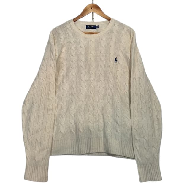 폴로 랄프로렌 케이블 니트