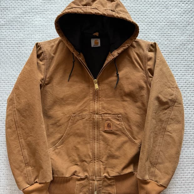 [S] 칼하트 j130 샌드스톤 덕 액티브 자켓