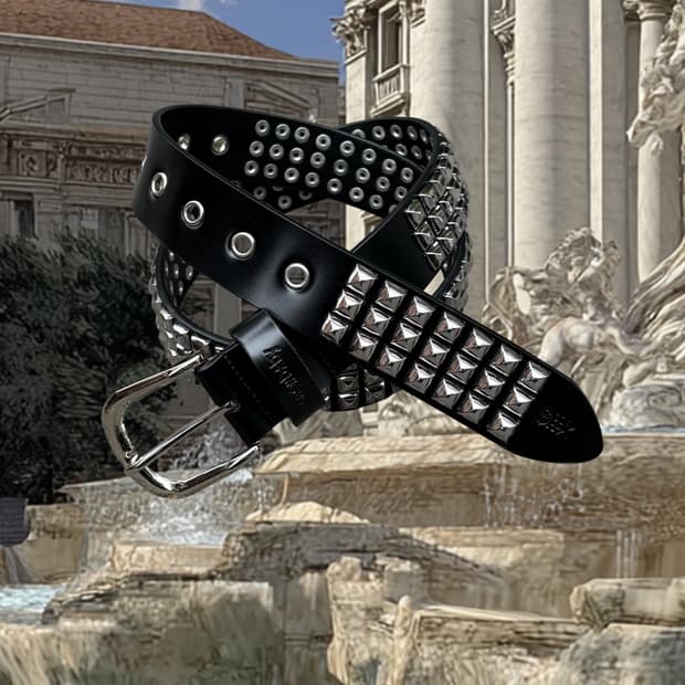 [구매]Cashbaby 스터드레더벨트