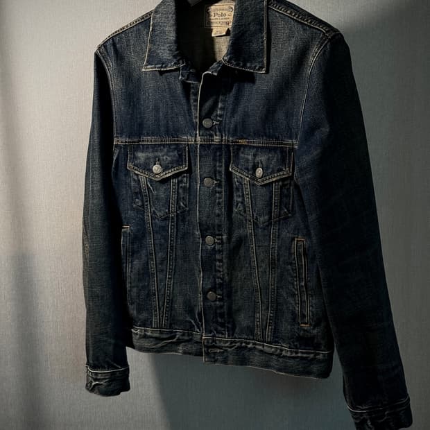 폴로 빈티지 데님자켓