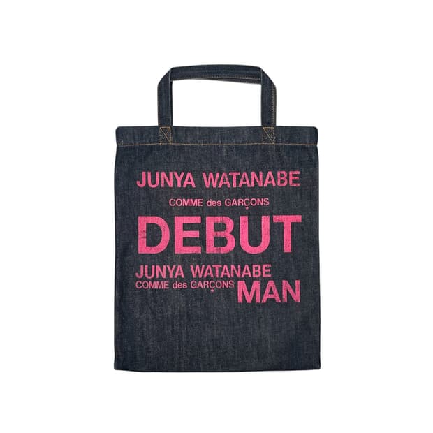 DEBUT denim tote bag