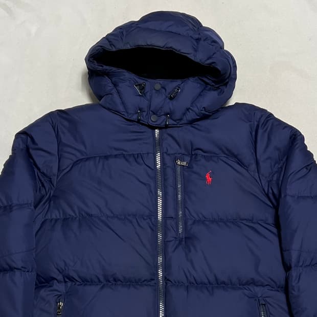 L 폴로랄프로렌 네이비 덕다운 패딩