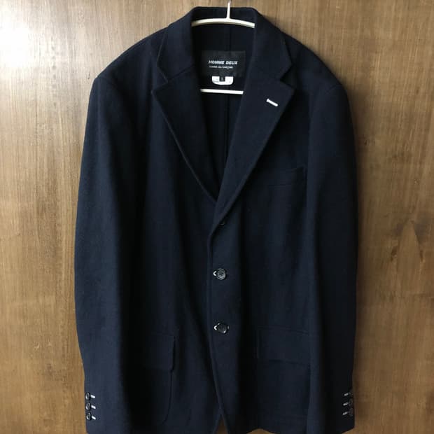 Comme des garcons homme deux 스티치 블레이저s