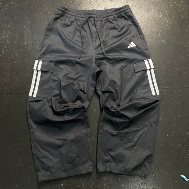 110 아디다스 나일론 카고팬츠