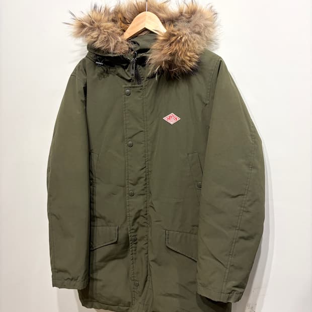 단톤 라쿤 퍼 다운 패딩 자켓