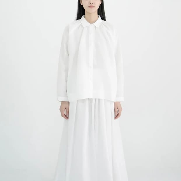 (mone set up) mone skirt (cream)