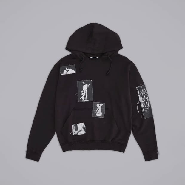 Jaded london devoted patch hoodie