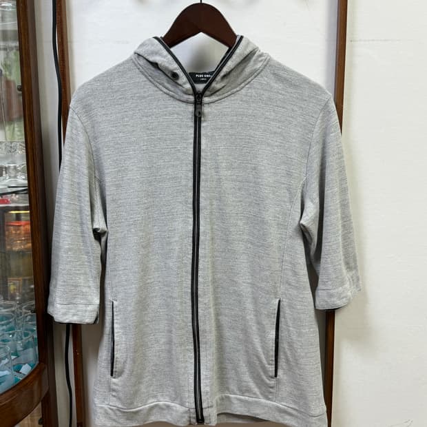 풀 집업 7부 반팔