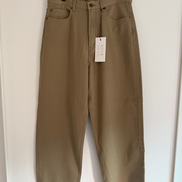 아프레쎄 실크 코튼 팬츠