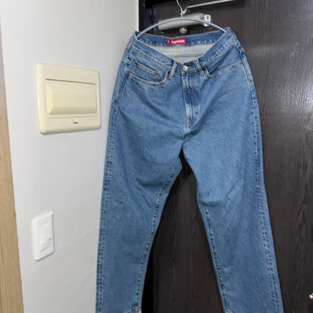 supreme 배기진 데님 30사이즈