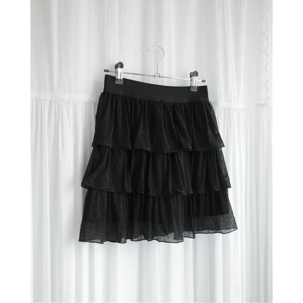Cancan frill skirt